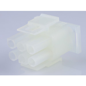 50841060, Корпус разъема 6 контакта вилка монтаж на кабель серия MLXї пакет