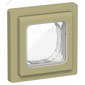 FLITE Рамка 1-местная IP55 Рпро-1-55-ФлО оливковый IEK FI-M10-32-55-K26