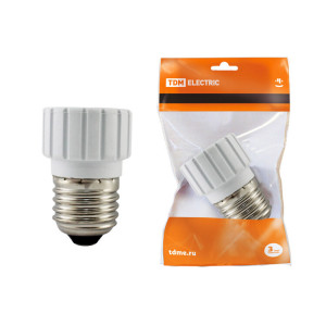 Переходник E27-GU10, белый, SQ0335-1006