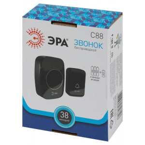 Звонок беспроводной C88 36 мелодий черн. Б0054087