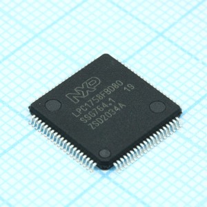 LPC1758FBD80K, Микроконтроллер NXP 32-бит ядро ARM Cortex-M3, 100 МГц, 512кБ Flash, 64кБ ОЗУ, 6кан12разр.АЦП,10разр.ЦАП, USB2.0, Ethernet, 2xCAN, 4xUART, SPI, I2C, 3-ф ШИМ, 8канПДП, RTC