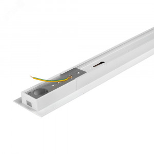 Шинопровод однофазный L2000 PTR/R 2M-WH встраив. для трекового освещения бел. Pro 5031791