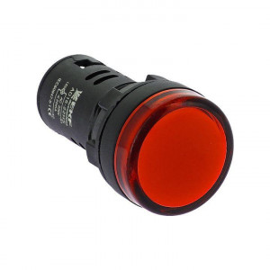 Матрица светодиодная AD16-22HS крас. 24В DC ledm-ad16-r-24, Лампа сигнальная d22-24V кр