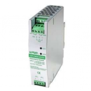 Модуль резервирования USP-DM20-24VDC, Модуль резервирования, диапазон входного и выходного напряжения: 19 - 29V DC, поддержка резервного соединения: 1+1 и N+1, выходной ток: 20 A, габариты (мм): 102х32х125, монтаж: на DIN рейку