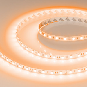 Лента RT-B60-10mm 12V Orange (14.4 W/m, IP20, 5060, 5m) 015972(2), Светодиодная лента RT-B60, открытая. Светодиоды 5060, 60 шт/м (300 шт на 5 м), белая плата, ширина 10 мм, скотч 3M. Цвет ОРАНЖЕВЫЙ 610 nm, угол 120°. Питание 12V, мощность 14.4 Вт/м (72 Вт на 5 м). Размеры 5000x10x2.2 мм. Мин. отрезок 50 мм, 3 светодиода.