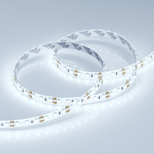 Лента герметичная RTW-SE-A120-8mm 12V Cool 10K (9.6 W/m, IP65, 2835, 5m) 016838(2), Гибкая лента LUX, герметичная IP65 (силикон сверху), светодиоды smd 2835, 120шт/м (600шт на 5м), скотч 3М. Цвет ХОЛОДНЫЙ 8000-12000K. Питание 12V, мощность 9.6 Вт/м (48 Вт на 5м), угол 120°, цветопередача CRI>85. Размеры 5000х8x2.2мм. Мин.отрезок 25мм, 3ш