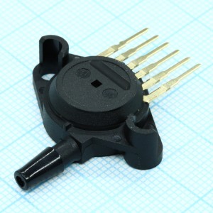 MPX5050GP, Датчик давления  0...50 кПа  относит.  темп. компенс. нормиров. вых.  2.5%