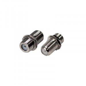 Переходник антенный гнездо F-гнездо F бочка блист. 06-0020-A