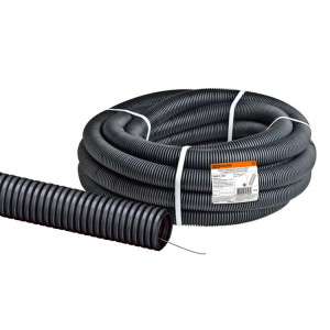 Труба гофрированная d25 FRHF с зондом (75 м) легкая SQ0413-1025