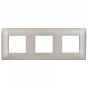 SKANDY Рамка 3-местная SK-F03Sh шампань IEK SK-M32-K37