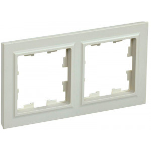 Рамка 2-м BRITE РУ-2-БрКр беж. BR-M22-K10