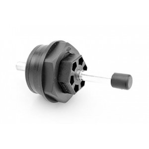 C360 10D001 002 2, Стандартный цилиндрический соединитель 6MM WALL BUSHING UNIVERSAL PORT