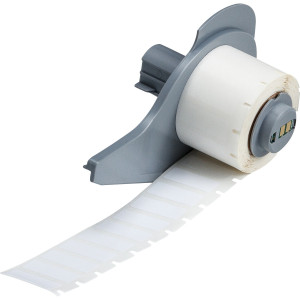 brd311981, M7-16-492 этикетки, материал B-492, полиэстер, белый, размер 25.4х9.53мм, для туб 0.5-0.7мл, 500 шт. в упак.