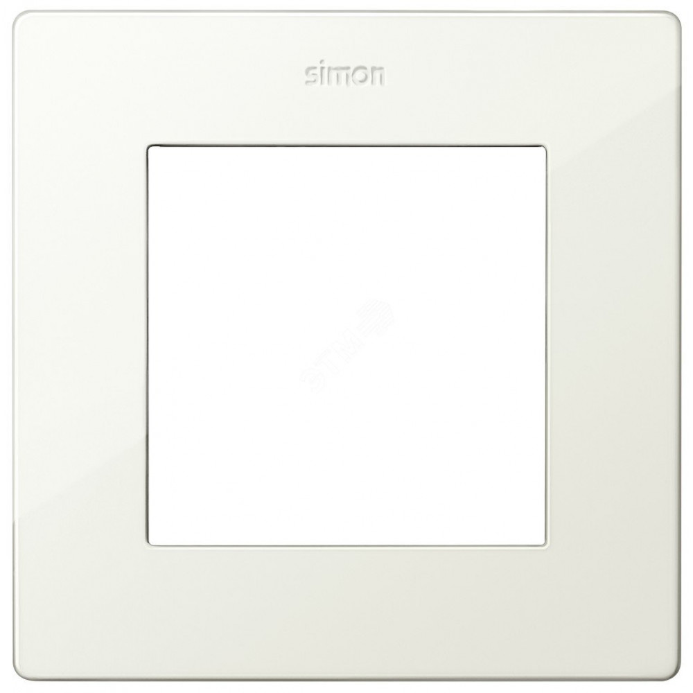 Изображение товара Рамка 1-м 4 сл. кость 2400610-031 Simon стильная надежная надежный монтаж
