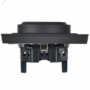 Розетка 2-м СП BRITE РС12-3-БрГ 16А в сборе с заземл. без защ. шторок графит BR-R21-16-K53-F