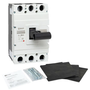Выключатель автоматический 3п 630/500А 50кА ВА-99М PROxima mccb99-630-500m