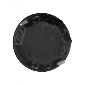 Распаячная коробка СП D103х50мм, крышка, метал. лапки, IP20, инд. штрихкод, SQ1403-0907