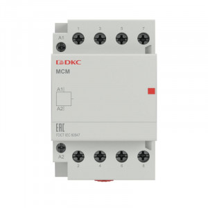 Контактор модульный YON max типа MCE, 4P, 40A, 240В, 4НО MCE-40-40-A240