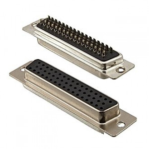 DB-50F, Разъём D-SUB розетка DB-50F, 50 контактов