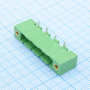 2EDGRM-7.5-04P-14-00A(H), Разъемный клеммный блок на плату, 4 контакта. Серия 2EDGRM-7.5