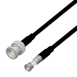 095-850-189-048, Соединения РЧ-кабелей HD-BNC ST PLG-BNC PLG Belden 4855R 1M