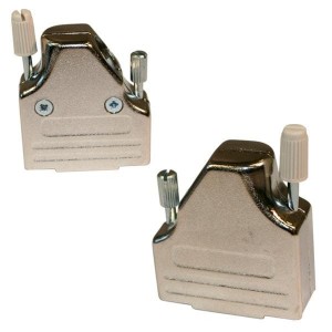 953-015-030R121, Корпуса разъемов D-Sub  15P 35D Strain Rlf Die Cast Nickel