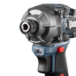 Винтоверт SB-20-230 серия ПРОФИ, Винтоверт ударный аккумуляторный 20V бесщеточный с быстрозажимным патроном 1/4 НЕХ, 2 аккумуляторные батареи: Li-ion, 20 В/2Ач, з/у