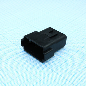 DT04-12PA-CE02, Корпус разъема 12 контактов автомобильного применения. Требуется фиксатор W12P и контакты 0462-201-16141 12шт