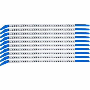 brd313209, SCN-13-9 клипсы, легенда "9", нейлон, для провода диаметром 3.4-3.8 мм, 300 шт. в упак.