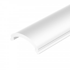 Экран ARH-KANT-H10-2000 Round Opal 036322, Матовый экран (PC) для профиля ARH-KANT-H10. Светопропускание до 66%. Полукруглый, длина 2000мм. Цена за 1м.