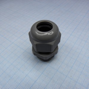DDL-PG13.5P-1 (grey), Кабель ввод, крепление на панель, гайка для крепления на панель приобретается отдельно