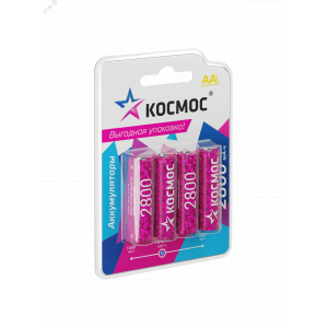 Аккумулятор AA/R6 2800мА.ч NI-MN BP-4 (блист.4шт) KOCR6NIMH2800MAH4BL