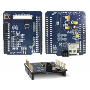 NHD-FT81x-SHIELD, Средства разработки визуального вывода Arduino Shield EVE2 Series Dev Tool