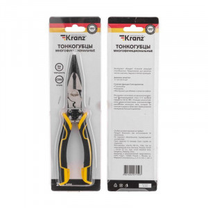 Тонкогубцы многофункциональные универсальные 200мм KR-12-4653-5