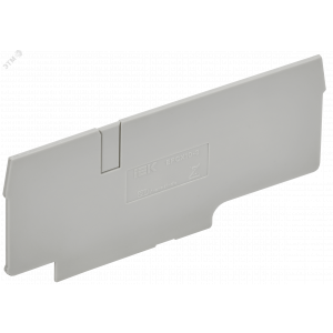 ARMAFIX Заглушка EPCX10-3 для колодки клеммной CX10-3 серая IEK AF-CT40-00-3-K03-010-ZGL
