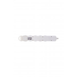 Розетка переносная разб. с выкл. РПр05В 5 мест WYP10-D-KP-16-05-ZKS-K01