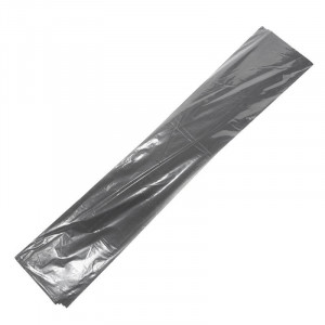 Трубка термоусадочная ТУТ нг 100/50 черная, термоусаживаемая трубка в метровой нарезке, не поддерживает горение