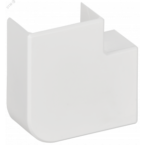 METRA MINI Поворот на 90град 24х14мм белый 638133