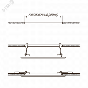 Светильник светодиодный PPL-R WH 3Вт 4000К IP40 d90мм ДВО встраив. ультратонкий кругл. 5008427A
