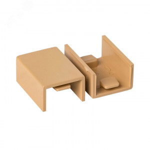 Соединитель (15х10) (4 шт) светлое дерево EKF-Plast