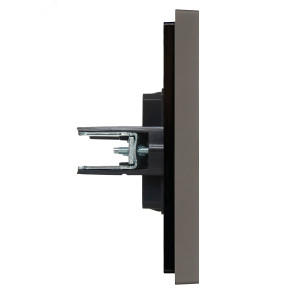 FORTE&PIANO Заглушка с суппортом FP341 серый IEK FP-PL10-K03