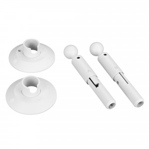 Крепление MOONLIGHT-ROUND-D13-S-KIT White 043830, Комплект крепления для натяжения герметичной ленты MOONLIGHT D13 со стальным тросом. Цвет белый.