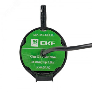 Ограничитель перенапряжения LVA-440B-CL (Uраб - 440 В) PROxima lva-440-cl