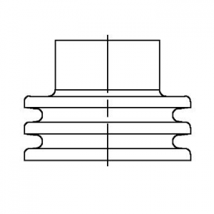 12052925, Автомобильные разъемы INDV. BAND CBL SEAL BLUE