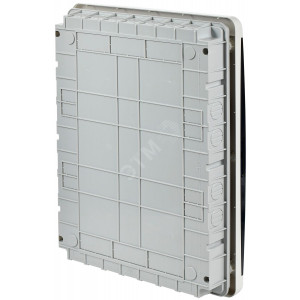 Корпус пластиковый ЩРВ-П-54 IP41 черн. прозр. дверь TEKFOR TF5-KP12-V-54-41-K01-K03