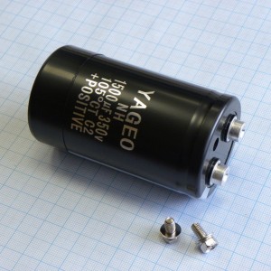 NH350M1500220-51090, Алюминиевый электролитический конденсатор 350В 1500мкФ 51*90 105°C