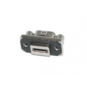 MUSB-K152-30, USB-коннекторы MICRO-AB USB RECEPT R/A PCB MOUNT IP67