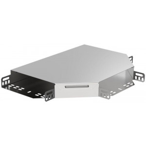 Ответвитель для лотка Т-образ. горизонт. 50х50 с кр. CLP1T-050-050