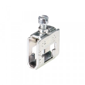 Клемма на шину WAK4/3, Клемма для подключения к токовой шине, тип фиксации провода: винтовой, номинальное сечение: 4 мм кв., цвет: серый, тип монтажа: шина 6х6