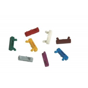 09458500003, Модульные соединители / соединители Ethernet RJI COLOR-CLIP YELLOW